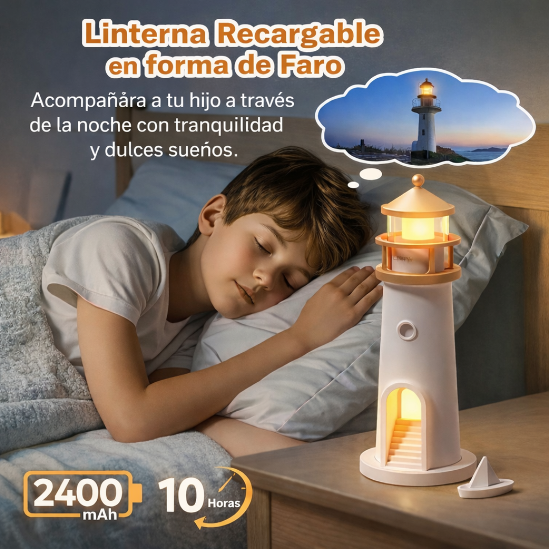 Lámpara con proyección de luna